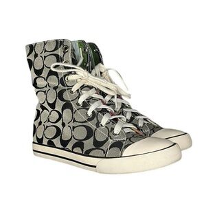 Coach Bonny High Top Women's Classic Coach Logo